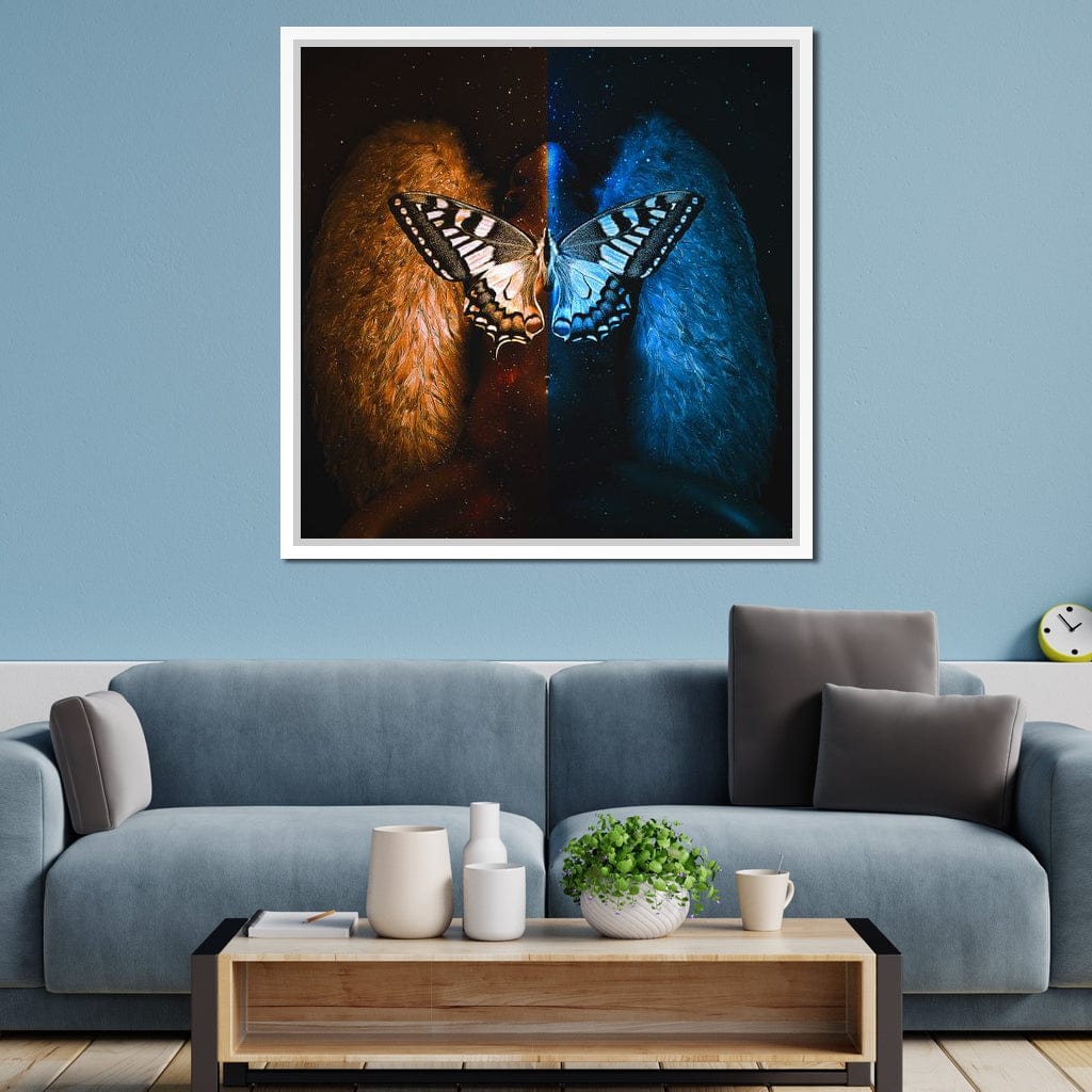 Exotic Angel Canvas Wall Art