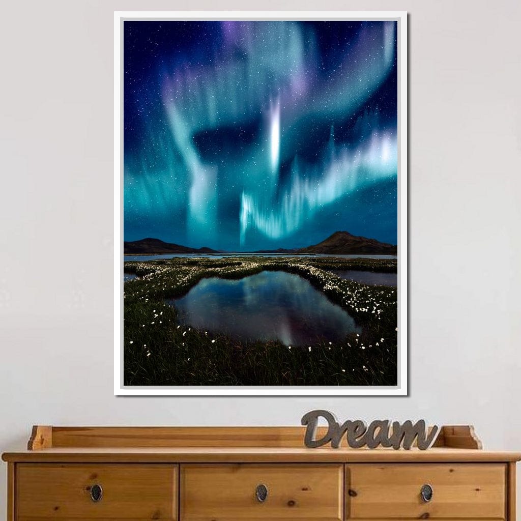 Enlightened Night Canvas Wall Art