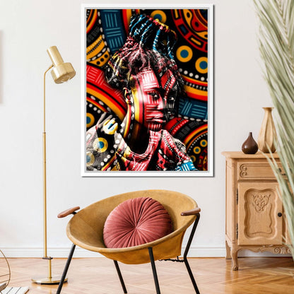 Colorful Portrait Canvas Wall Art