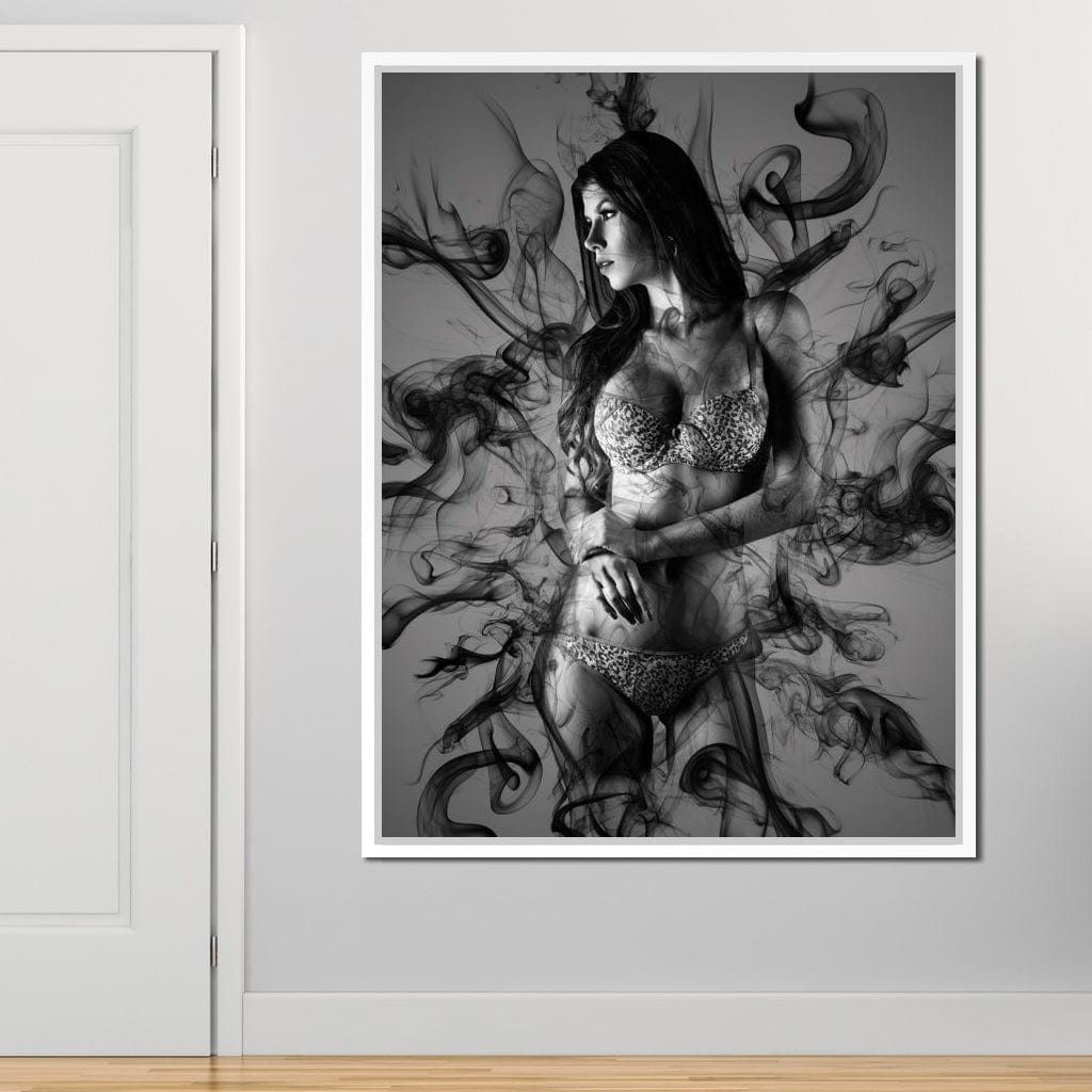 The Smoke Collection 08 Canvas Wall Art