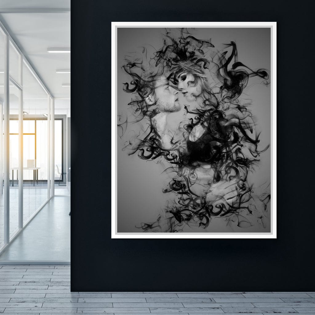 The Smoke Collection 06 Canvas Wall Art