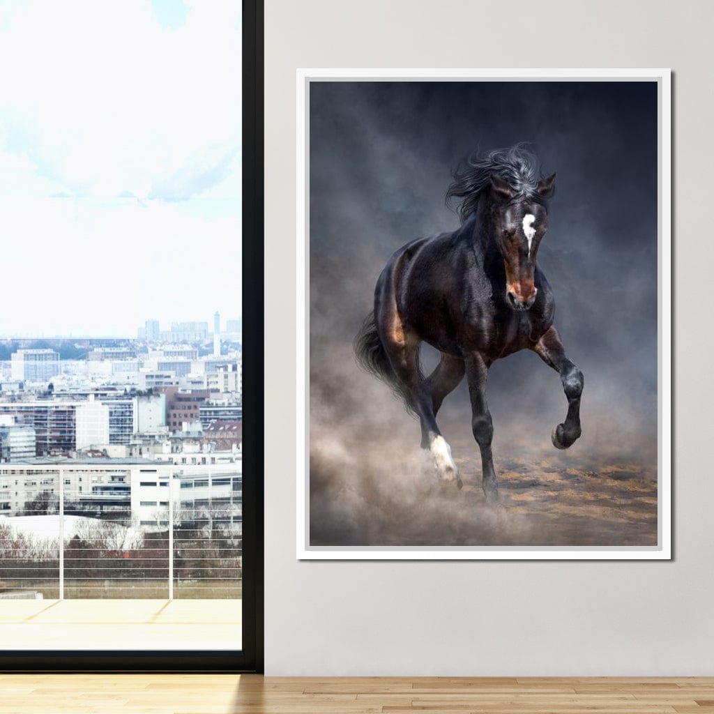 Wild Horse Canvas Wall Art