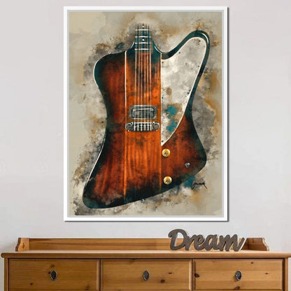 Eric Clapton's Electric Guitar Canvas Wall Art