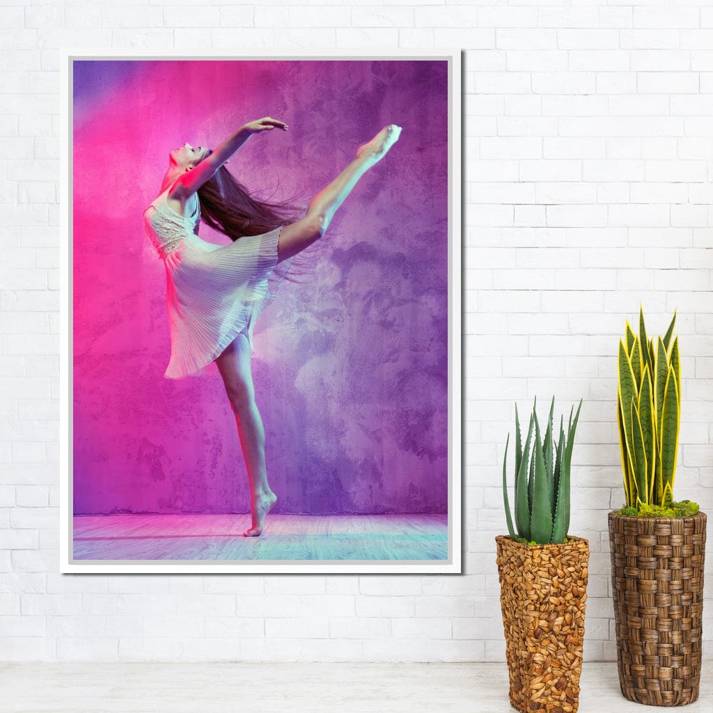 Ballet Dancer Canvas Wall Art