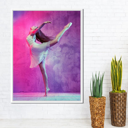 Ballet Dancer Canvas Wall Art
