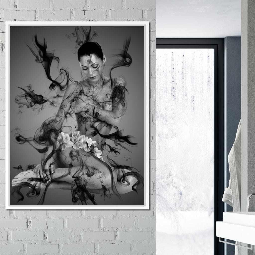 The Smoke Collection 07 Canvas Wall Art