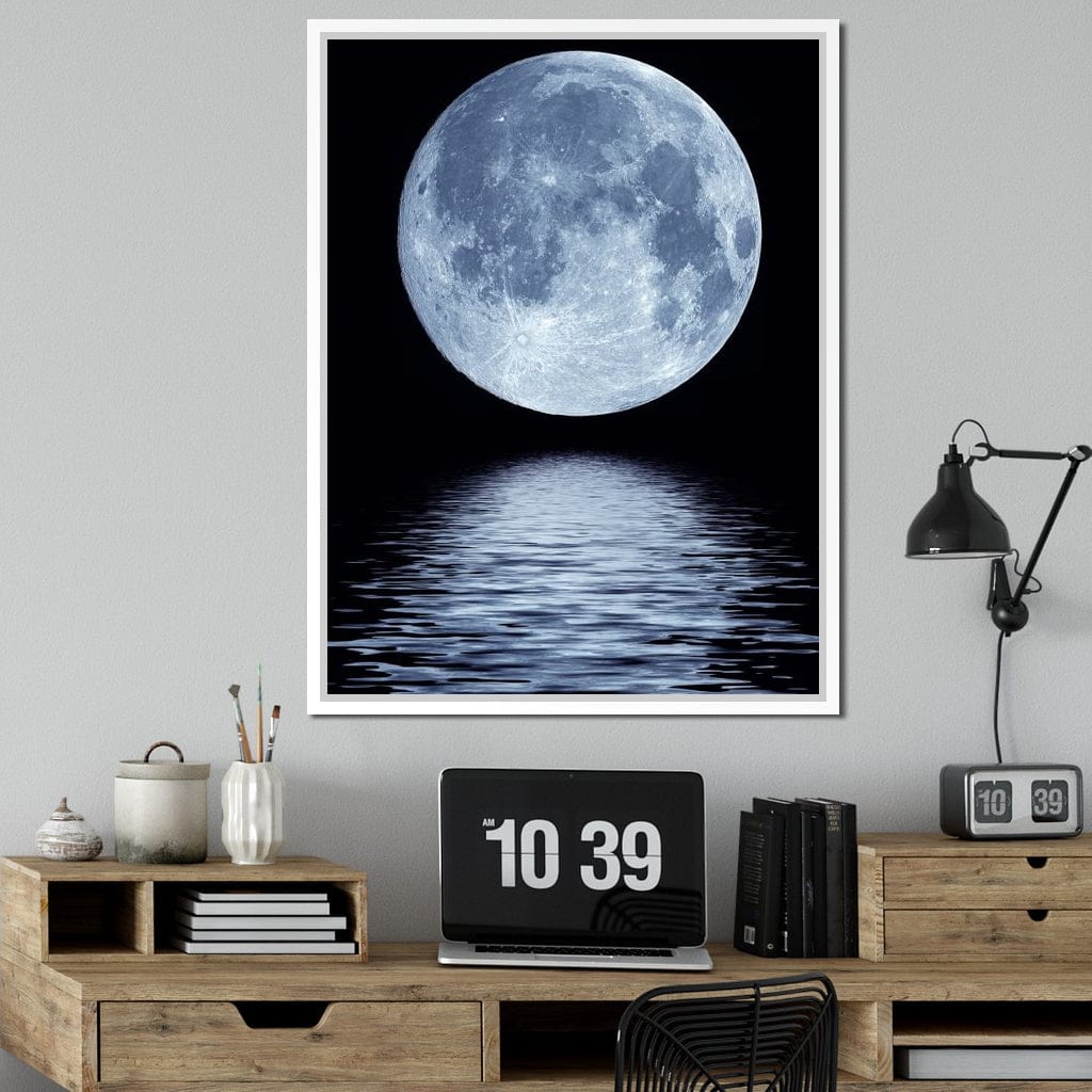 Shadow of The Night Canvas Wall Art