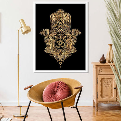 Hand of Fatima Canvas Wall Art