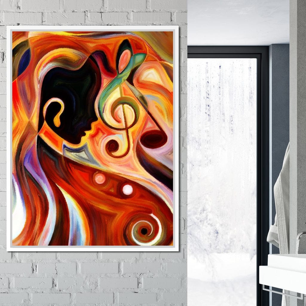 Perfect Notes Canvas Wall Art