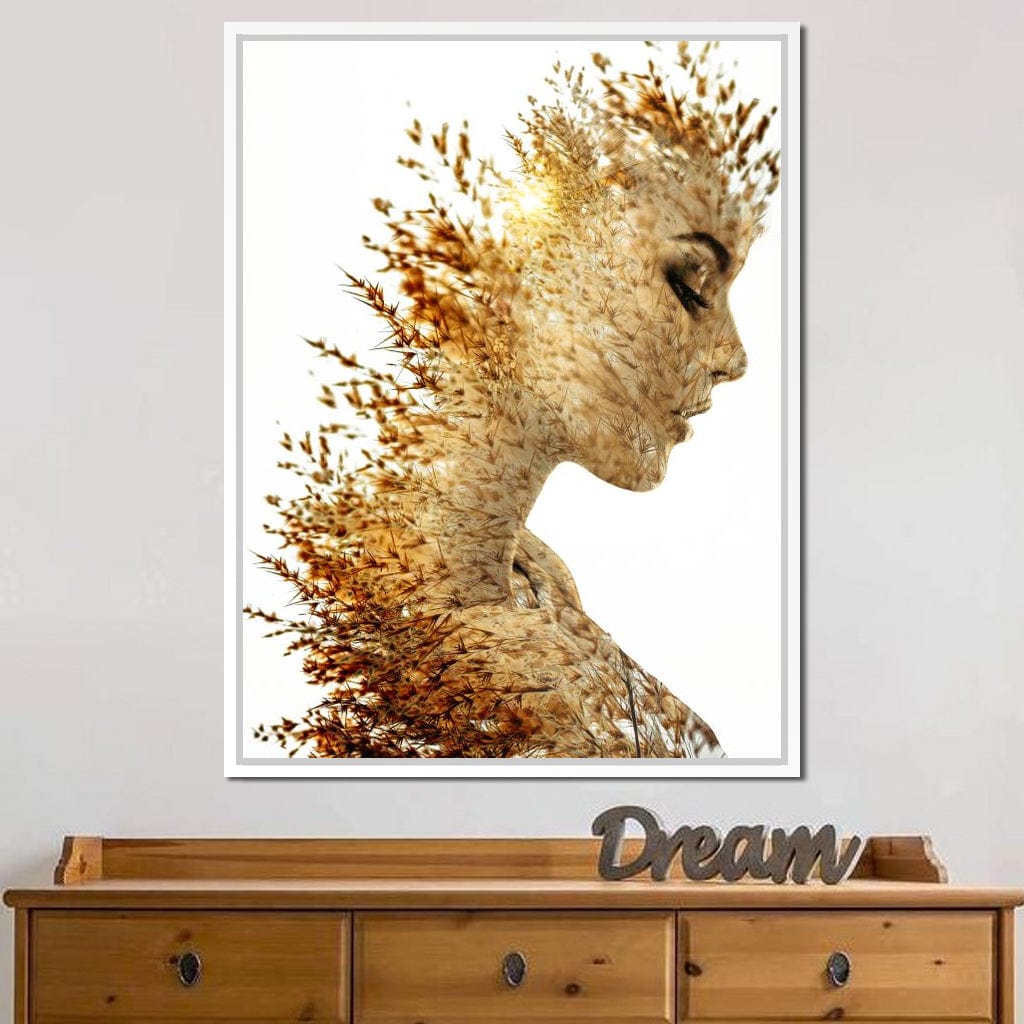 Harvest Queen Canvas Wall Art