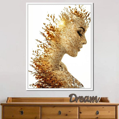 Harvest Queen Canvas Wall Art