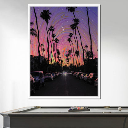 LA Vibes Canvas Wall Art