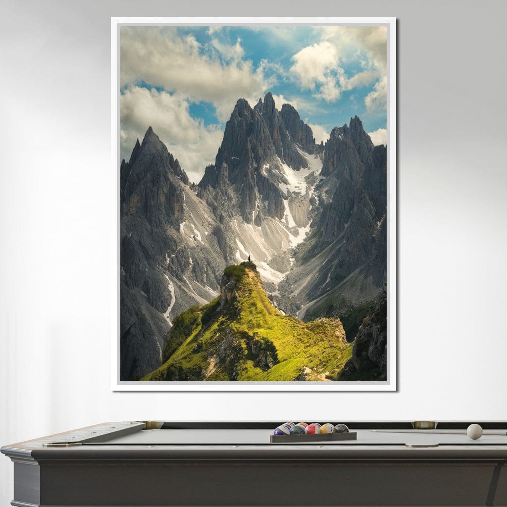 Cadini di Misurina Canvas Wall Art