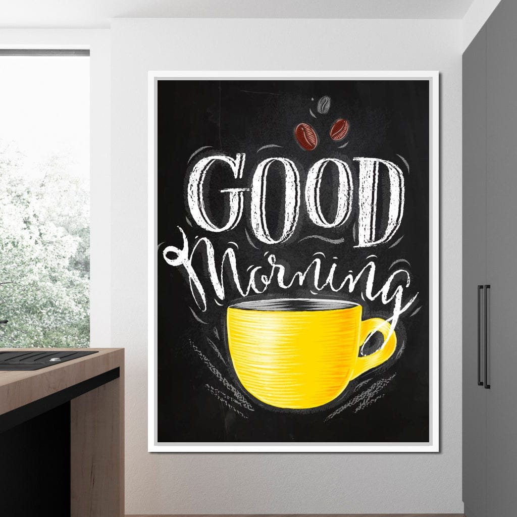 Good Morning Canvas Wall Art
