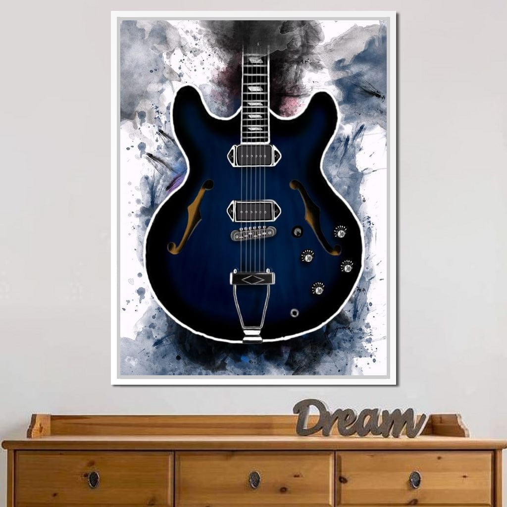 Gary Clark Jr's Electric Guitar Canvas Wall Art