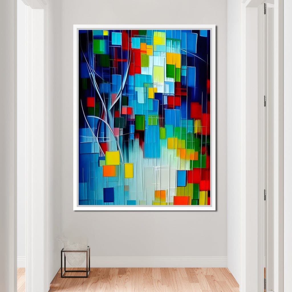 Colorful Contemporary Art 045 Canvas Wall Art
