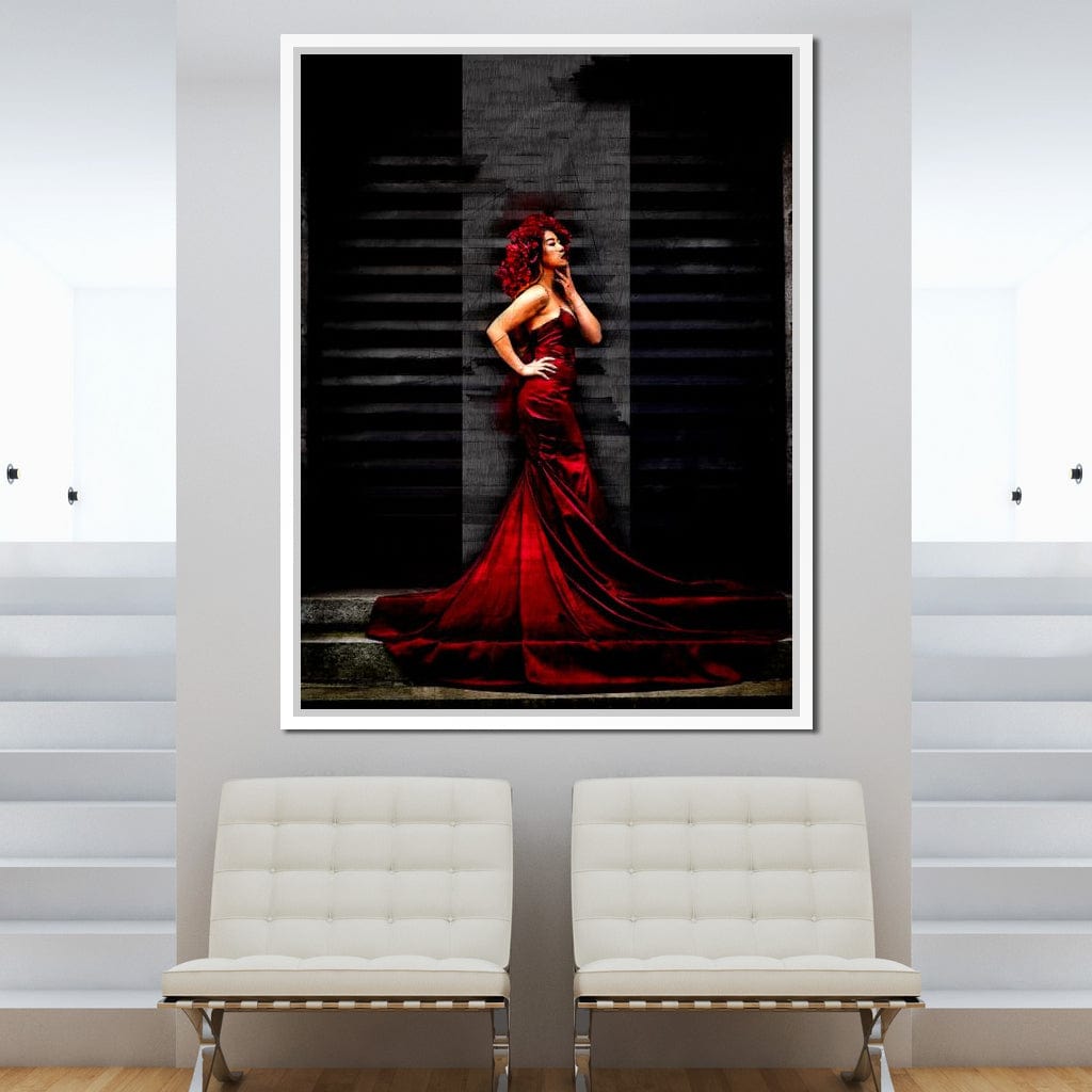 Red Passion Canvas Wall Art