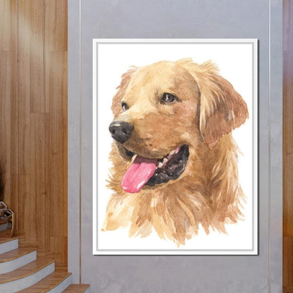 Golden Retriever Canvas Wall Art