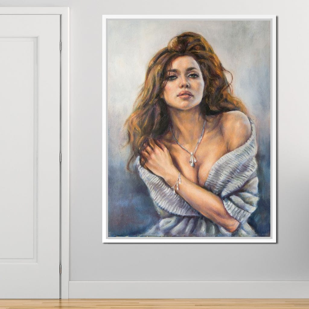 Sensual Portrait Canvas Wall Art