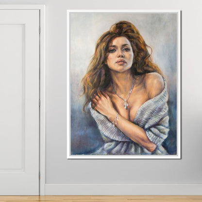 Sensual Portrait Canvas Wall Art