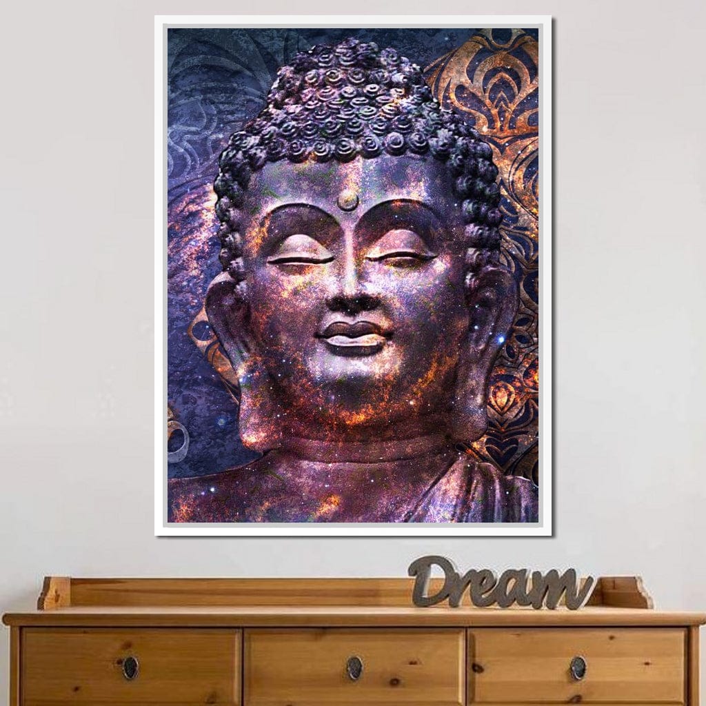 Blue Buddha Canvas Wall Art