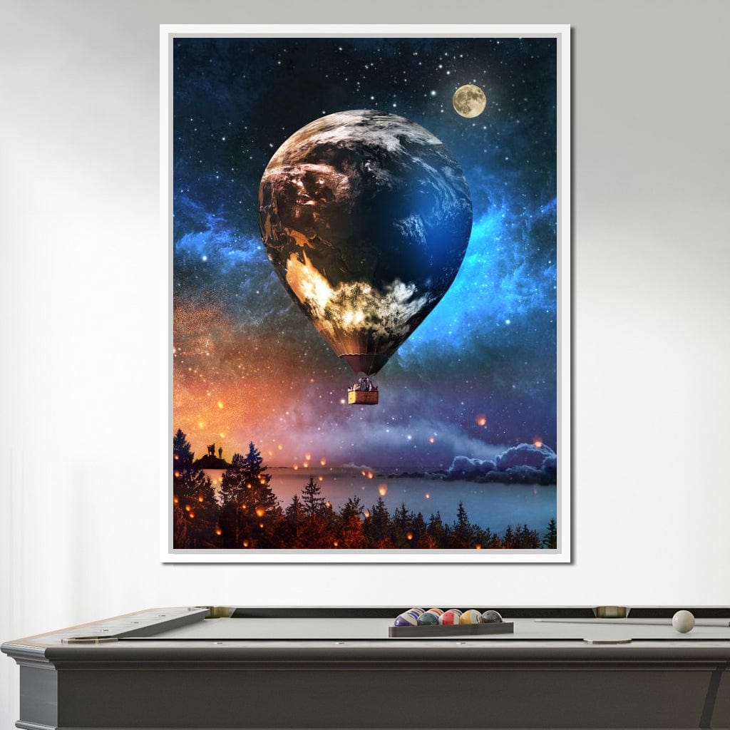 Earth Canvas Wall Art