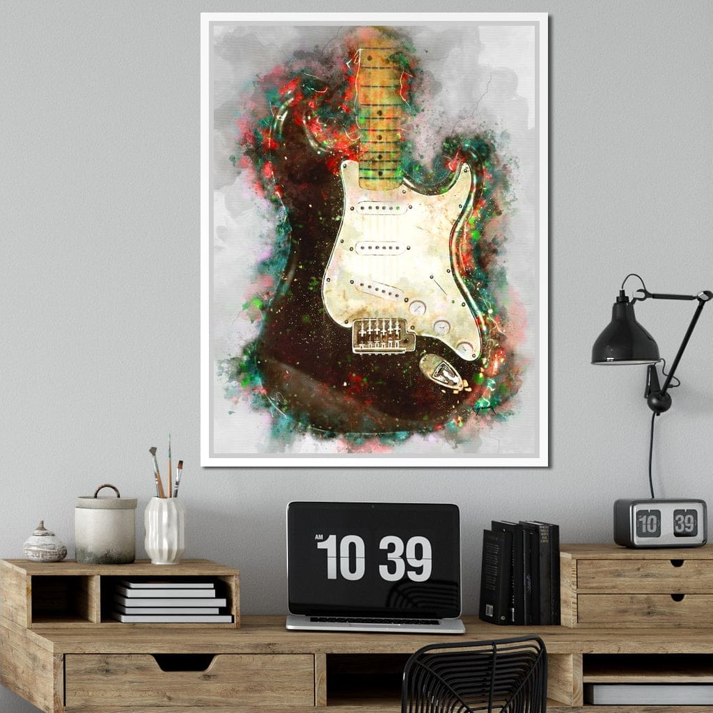 Eric Clapton's Guitar Canvas Wall Art