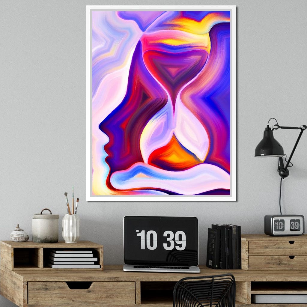 Time Consciousness Canvas Wall Art