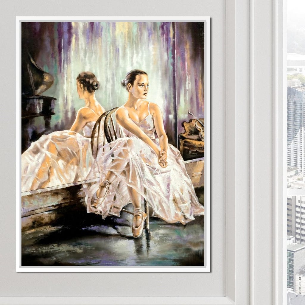 Ballet Conservatory Canvas Wall Art