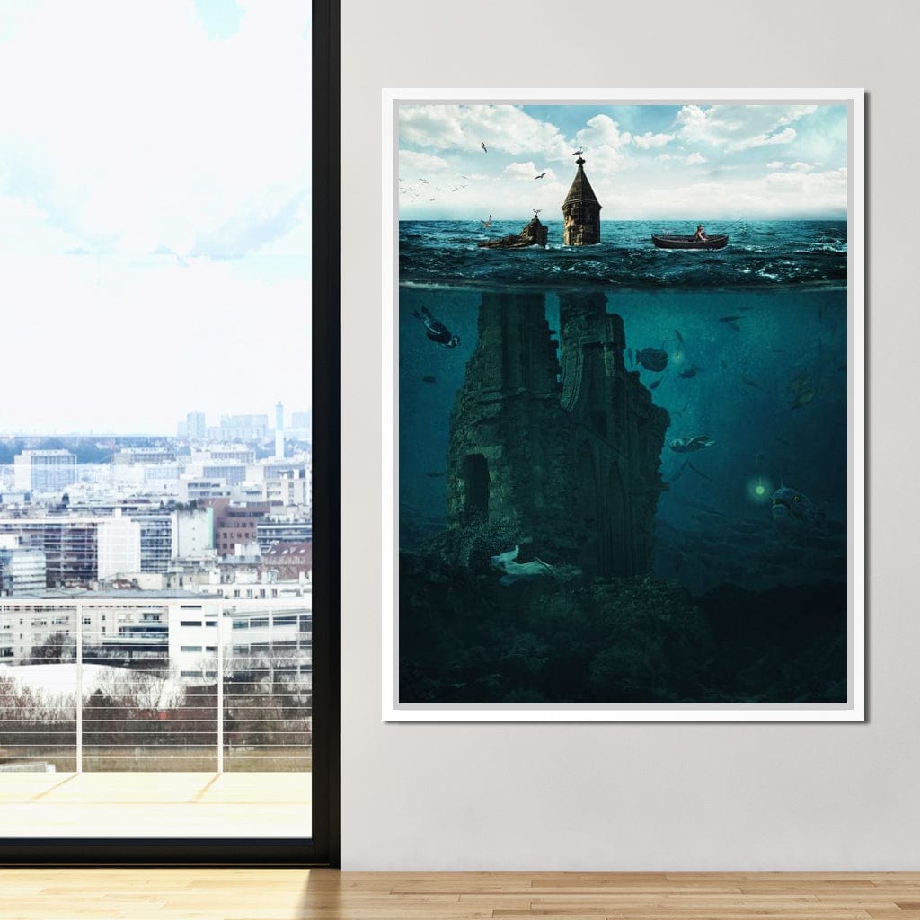 Lost City Canvas Wall Art