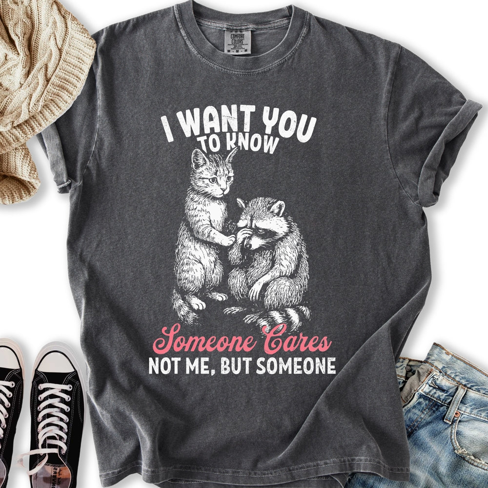 Someone Cares Cat Relaxed Tee