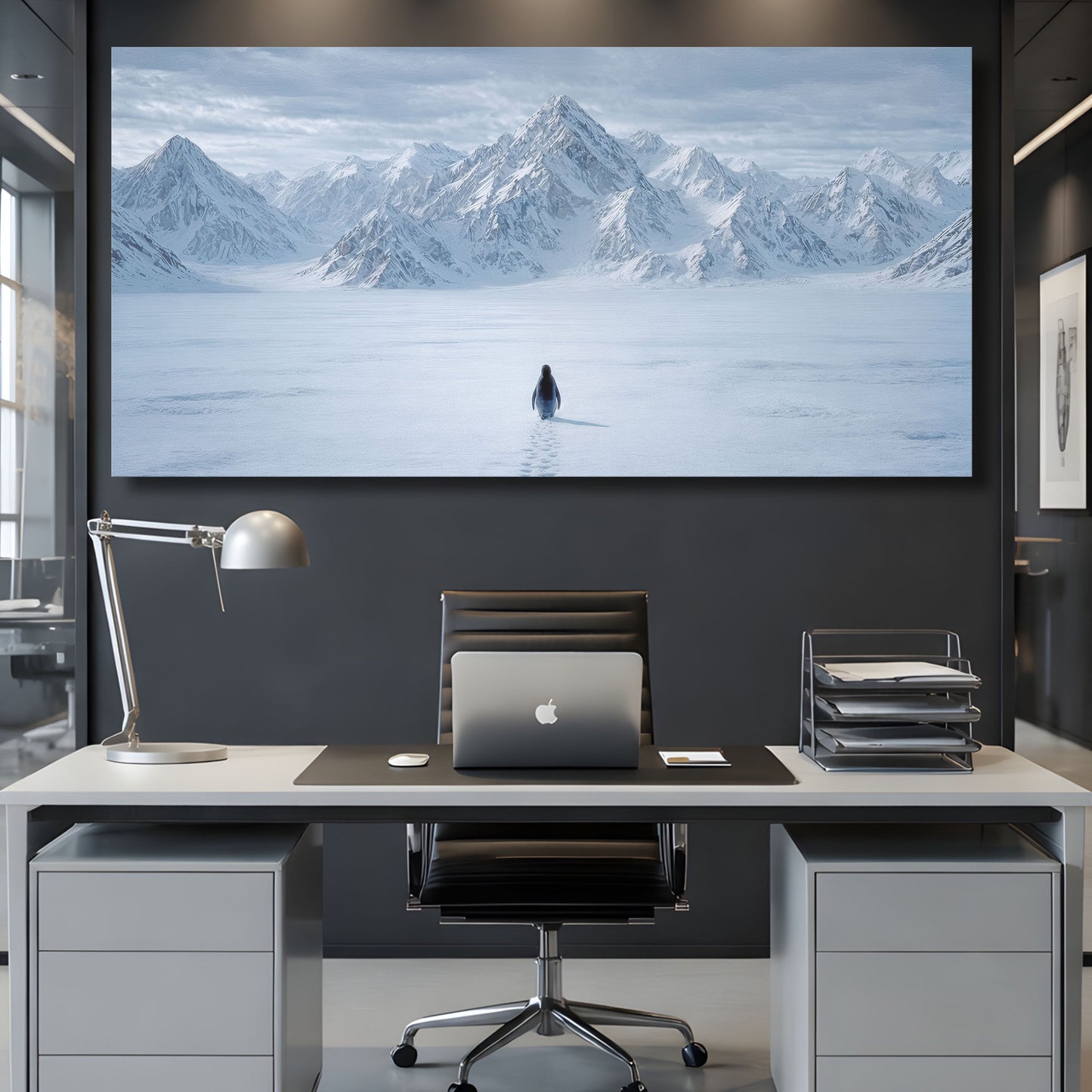 The Long Walk, Penguin Wall Art