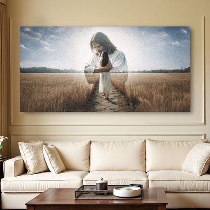 Embraced by God’s Love Faith Wall Art