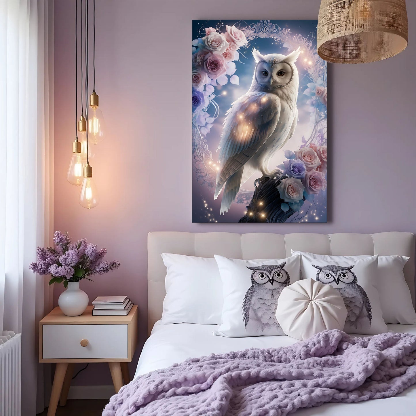 3D Owl Wall Art