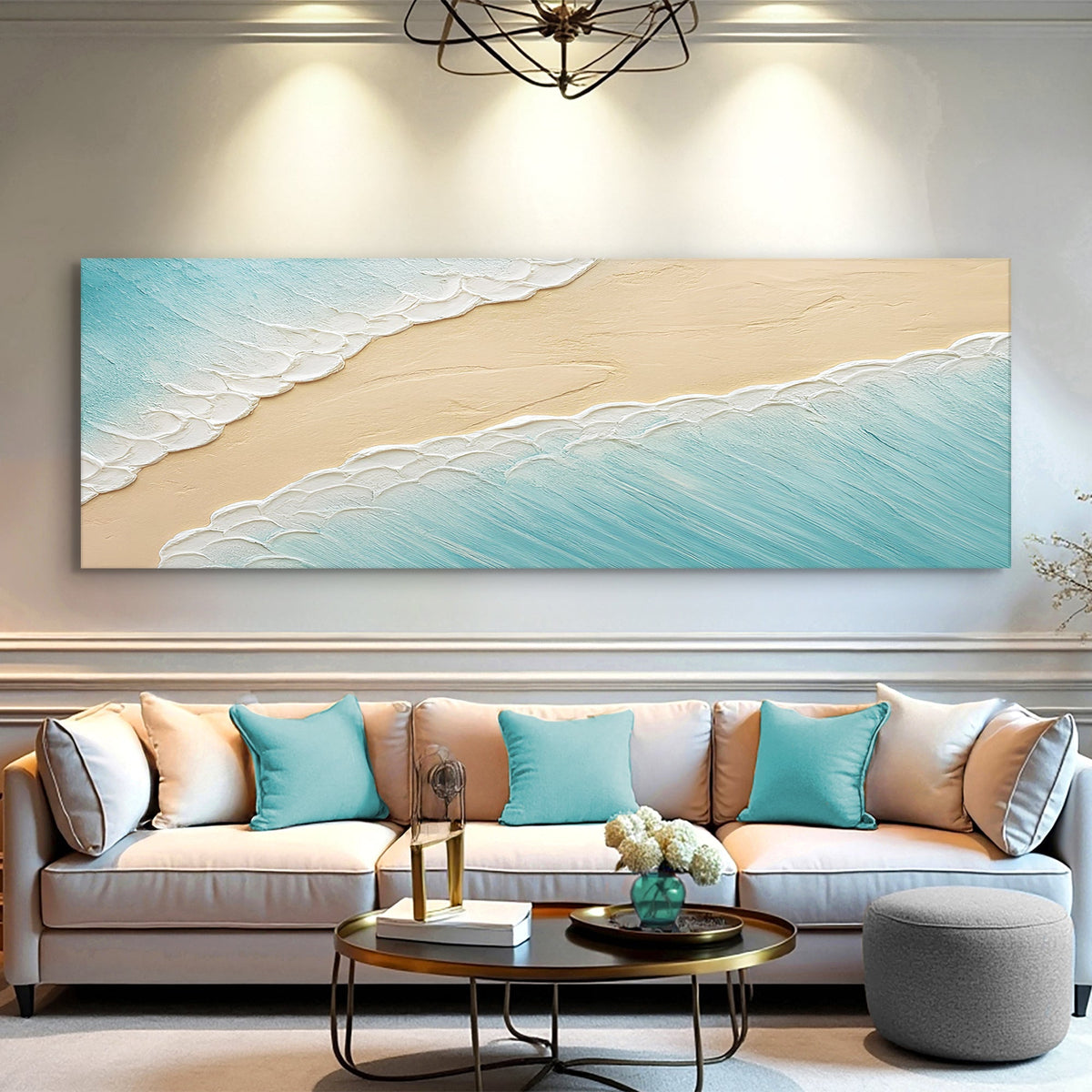 Divided Tides Wall Art