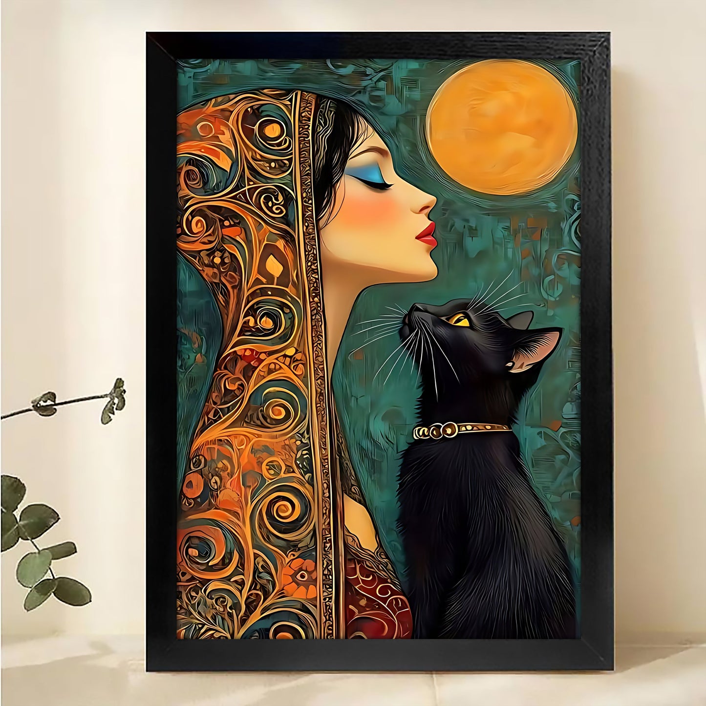 W480 Natural Wood Grain Canvas Decorative Painting – Abstract Art | Ideal for Living Rooms and Offices