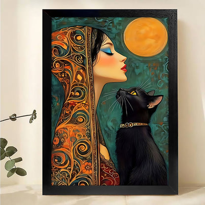 W480 Natural Wood Grain Canvas Decorative Painting – Abstract Art | Ideal for Living Rooms and Offices