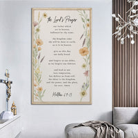 The Lord's Prayer Faith Sign III