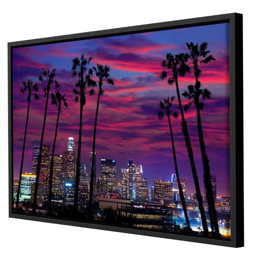 Downtown LA Canvas Wall Art