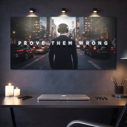 Prove Them Wrong Wall Sign