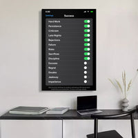 Setting For Success Wall Art