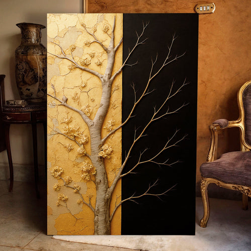 Golden Eclipse Wall Art