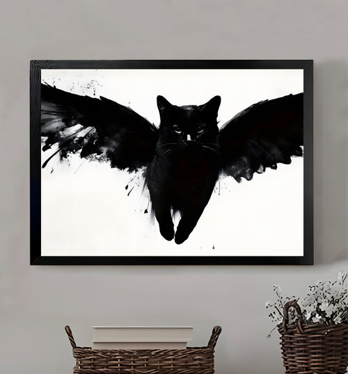 W317 Natural Wood Canvas – Abstract Art | Perfect for Living Room & Office