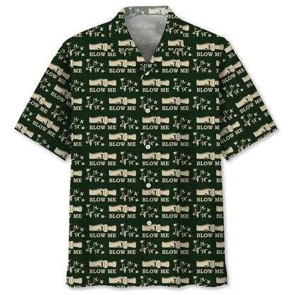Duck Hunting Blow Me Hawaiian Shirt