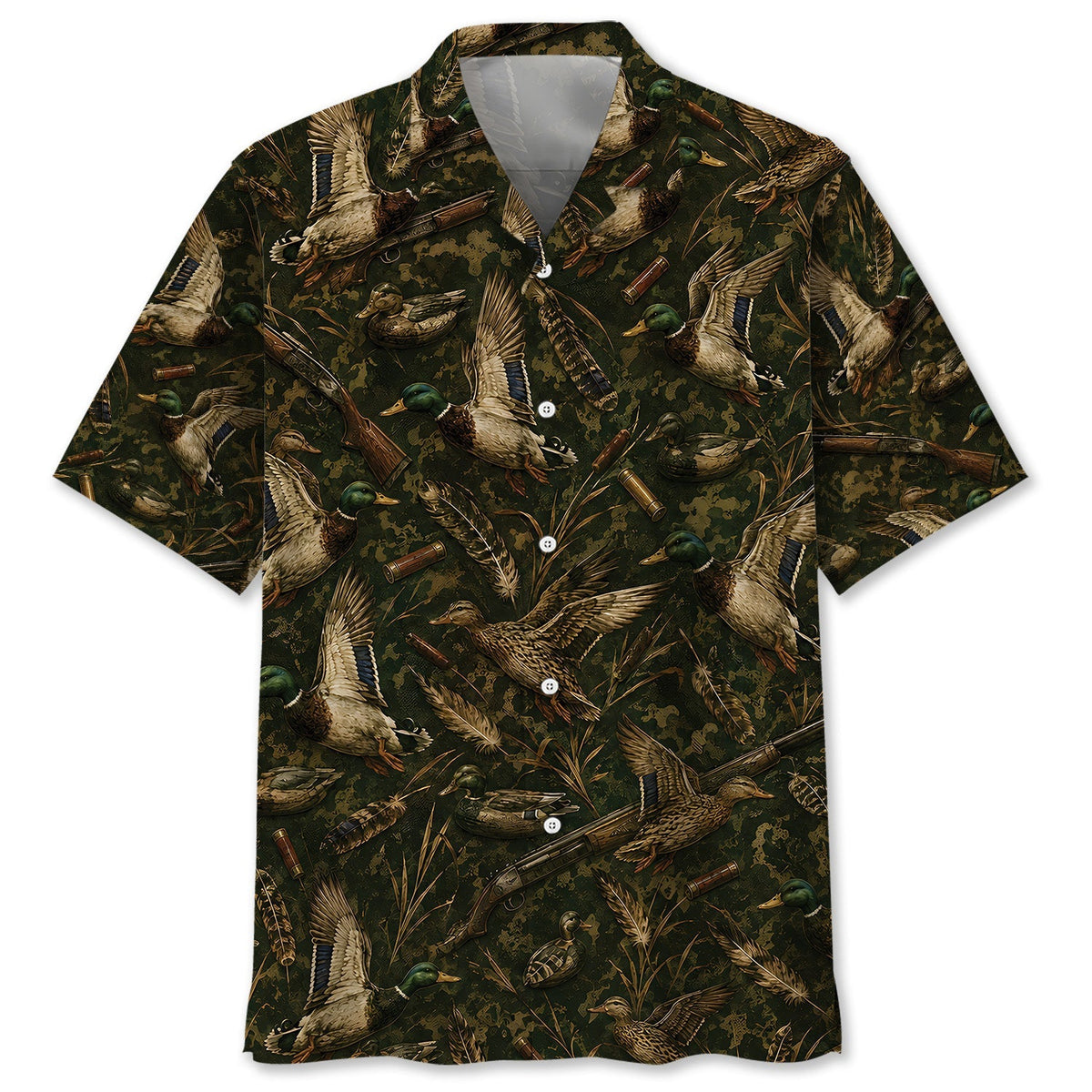 Vintage Duck Hunter Hawaiian Shirt