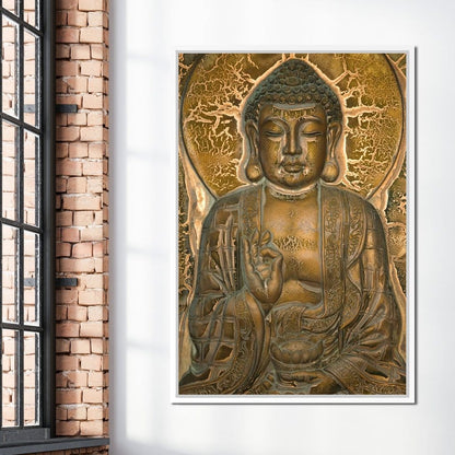 Buddhist Mural Canvas Wall Art