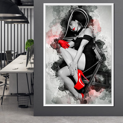 Due Tone Elegance Canvas Wall Art