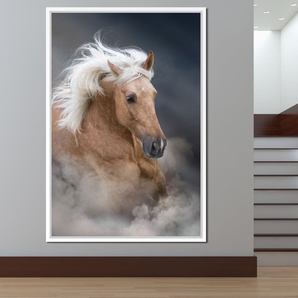 Palomino Horse Canvas Wall Art