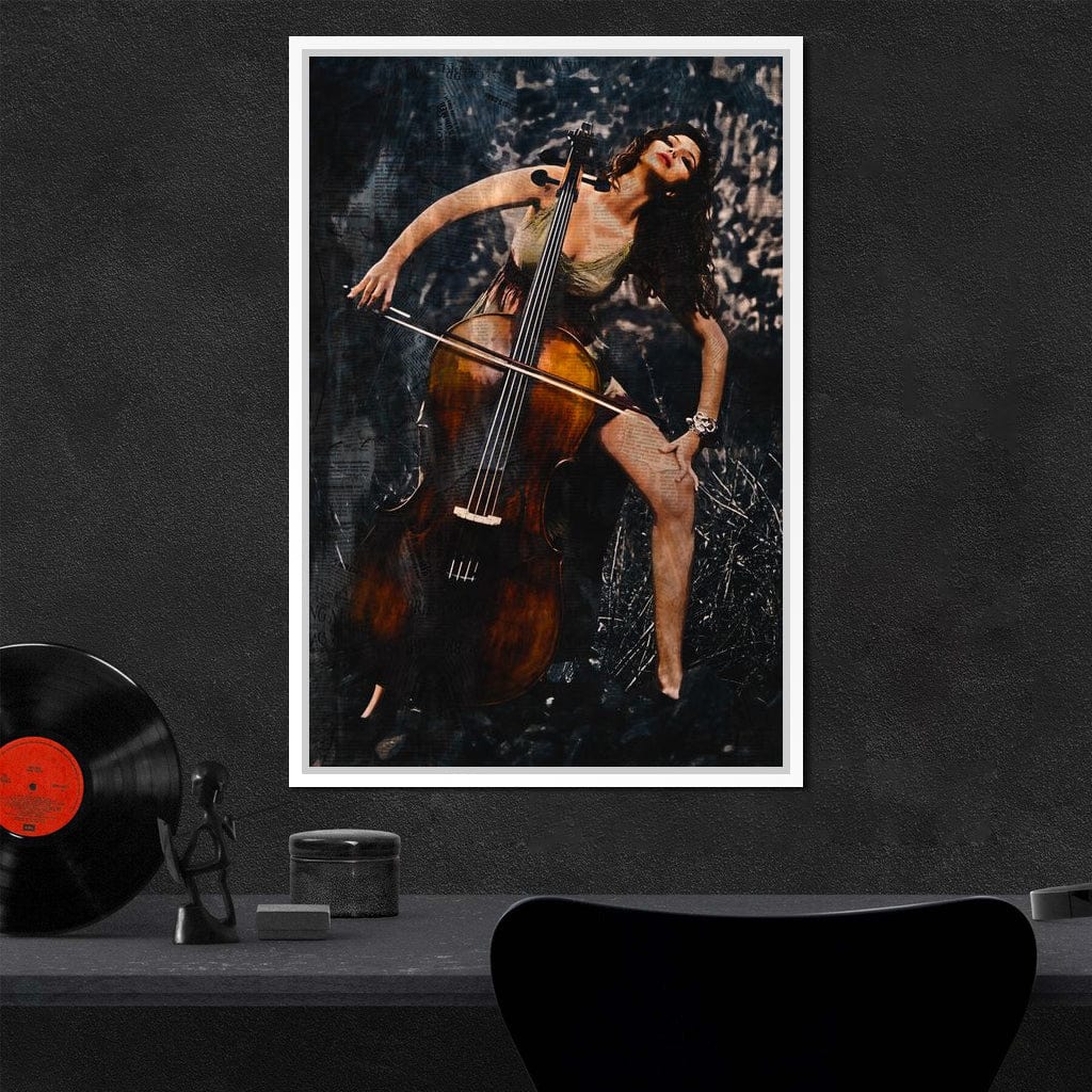 Classic Newspaper Art Canvas Wall Art