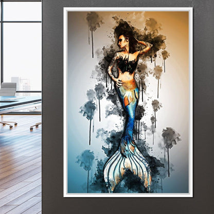 Mermaid Canvas Wall Art